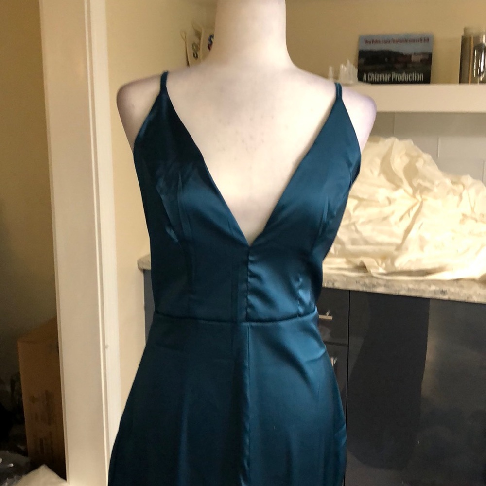 V neck glamour style maxi - Picture 5 of 8
